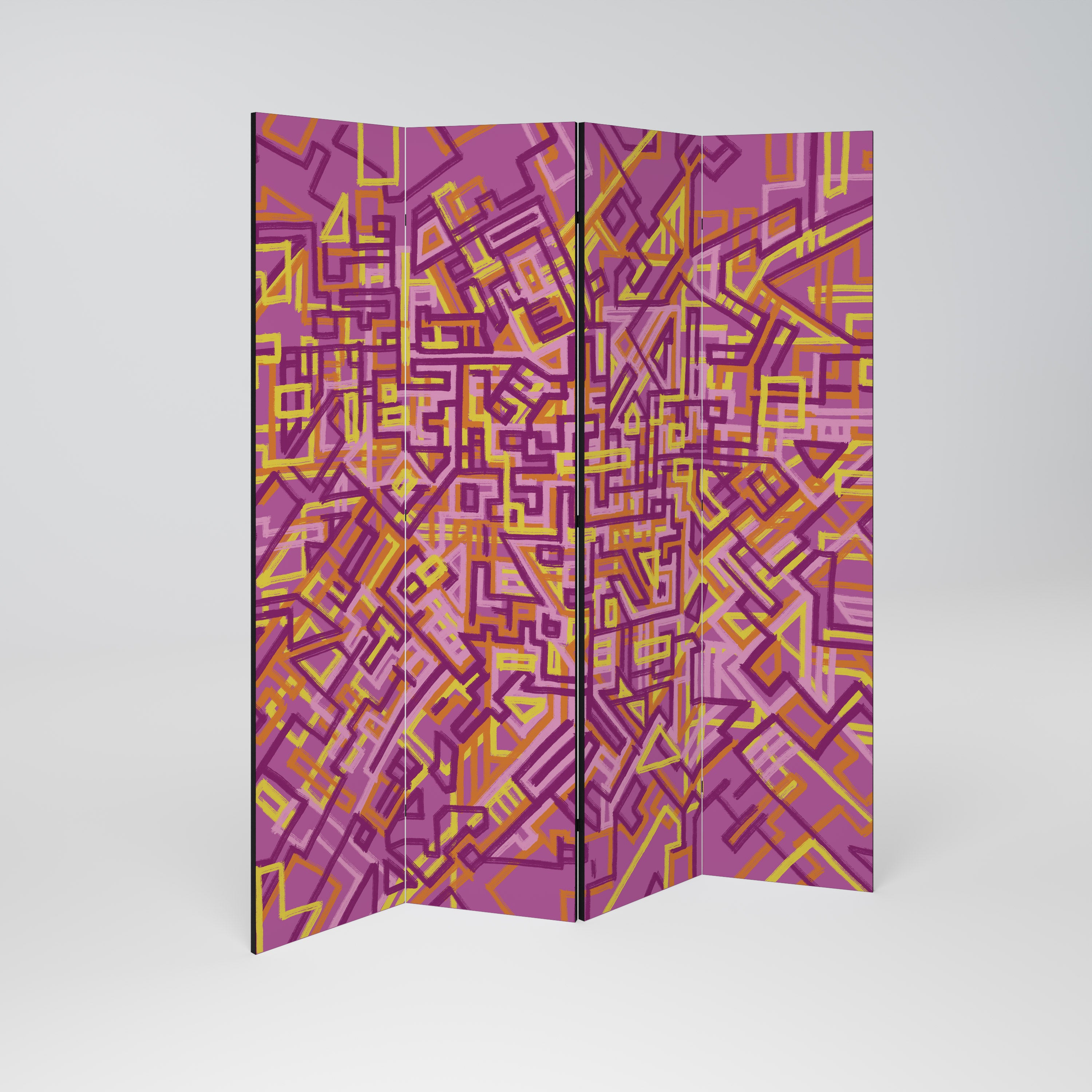 LOVELY MEMORIES Biombo de 4 paneles