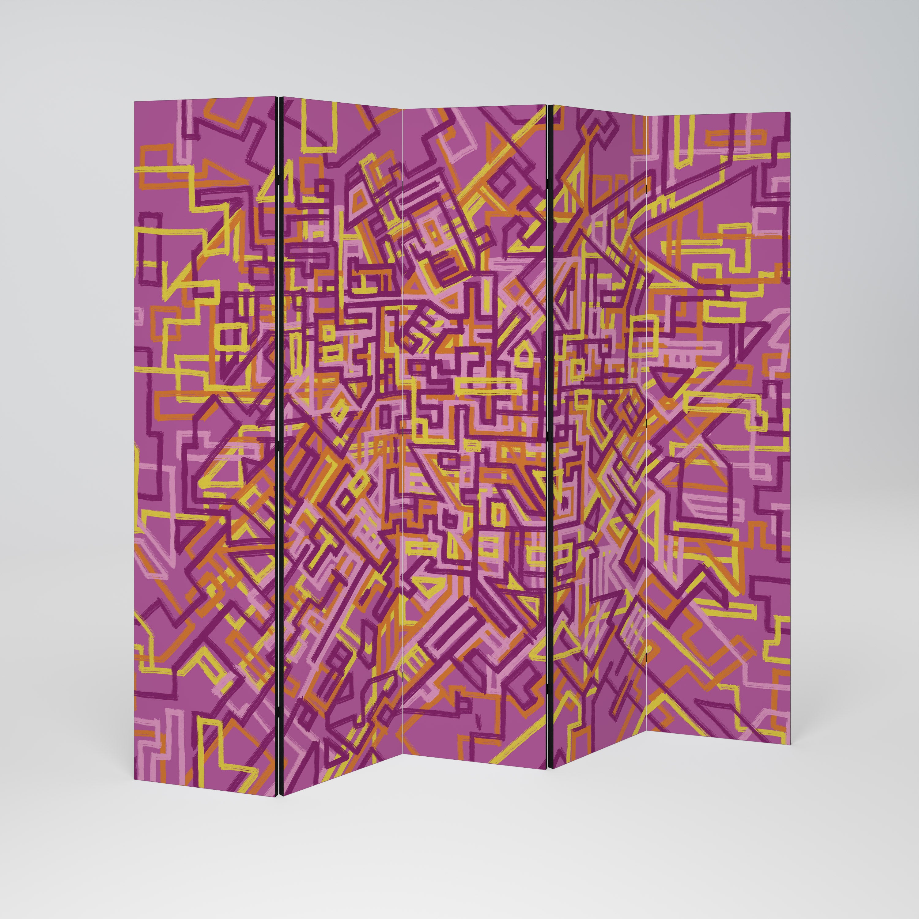 LOVELY MEMORIES 5-Panel Room Divider