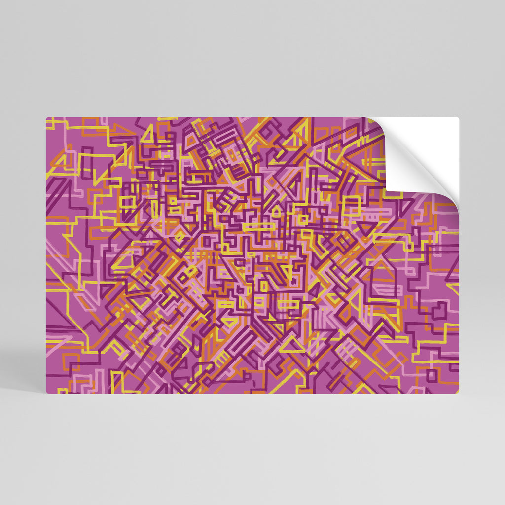 Póster horizontal autoadhesivo LOVELY MEMORIES