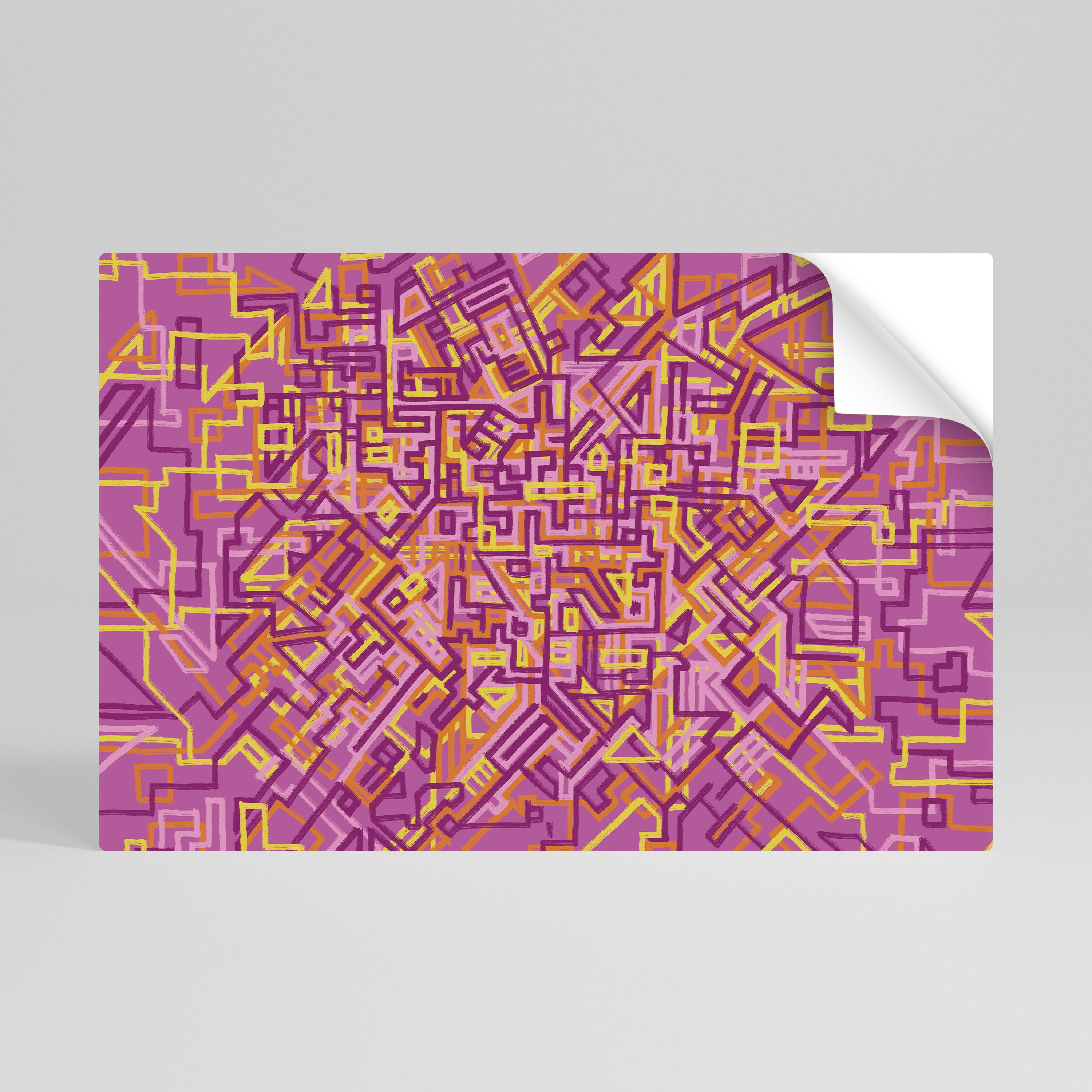 Póster horizontal autoadhesivo LOVELY MEMORIES