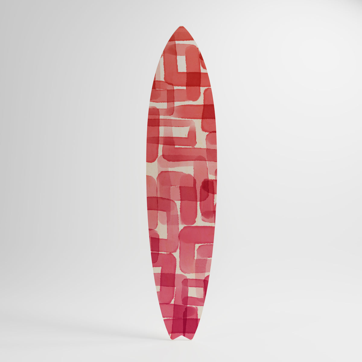 KALEIDOSCOPIC CUBISM Panel decorativo de tabla de surf