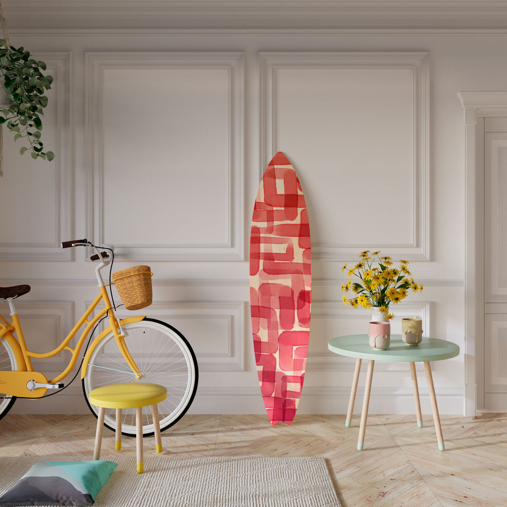 KALEIDOSCOPIC CUBISM Surfboard Decorative Panel