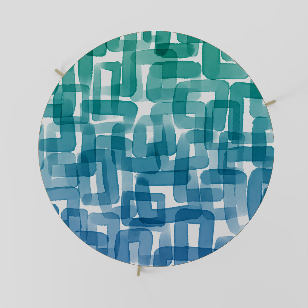 Mesa de centro RECTÁNGULOS TURQUESA 69