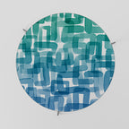 TURQUOISE RECTANGLES Mesa de centro