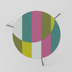 PLAYFUL SURFACE SYMPHONY Mesa de Centro Ø60