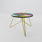 PLAYFUL SURFACE SYMPHONY Mesa de Centro Ø60