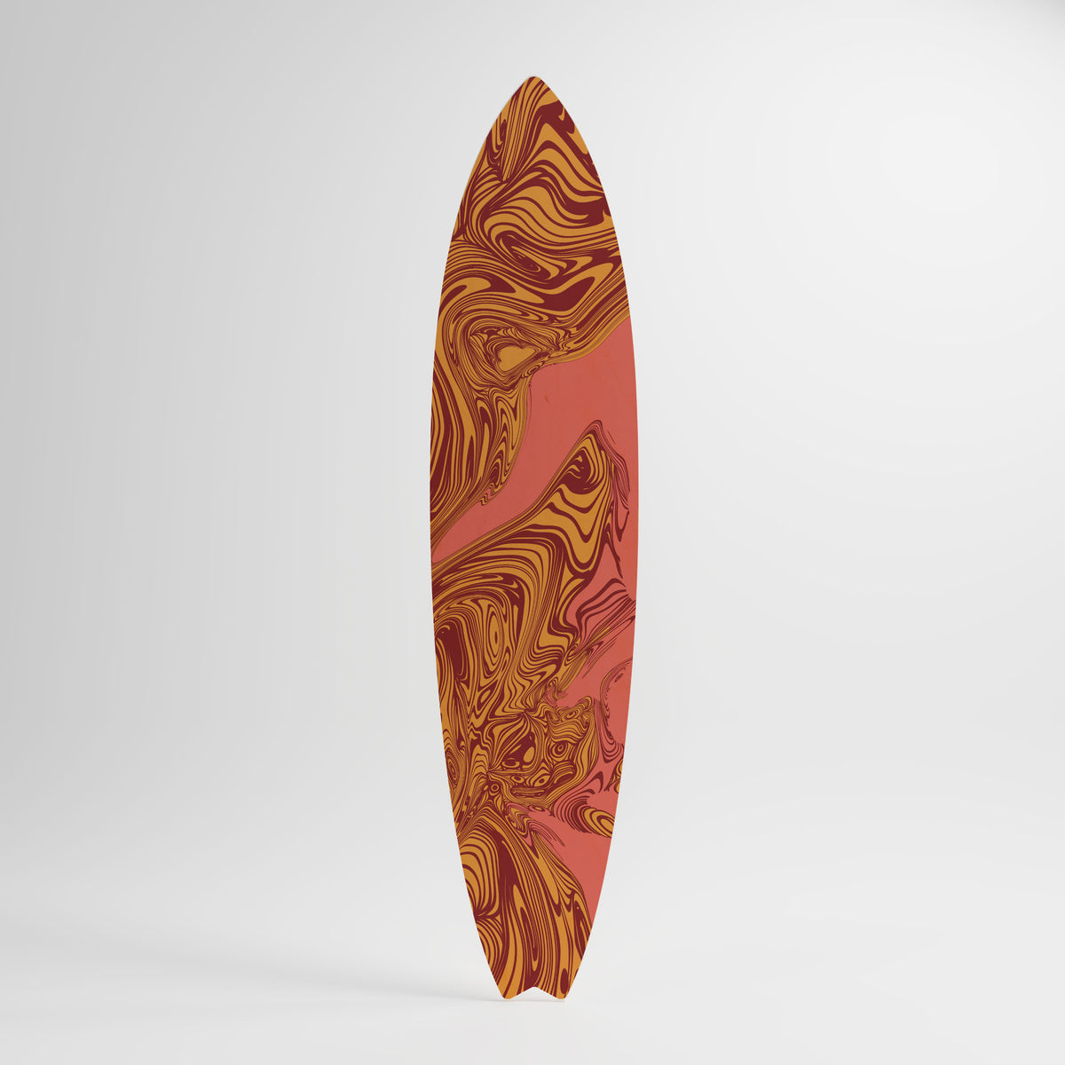 FLOATING THOUGHTS Panel decorativo de tabla de surf