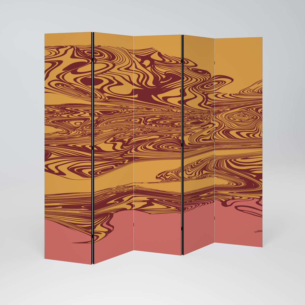 FLOATING THOUGHTS Biombo de 5 paneles