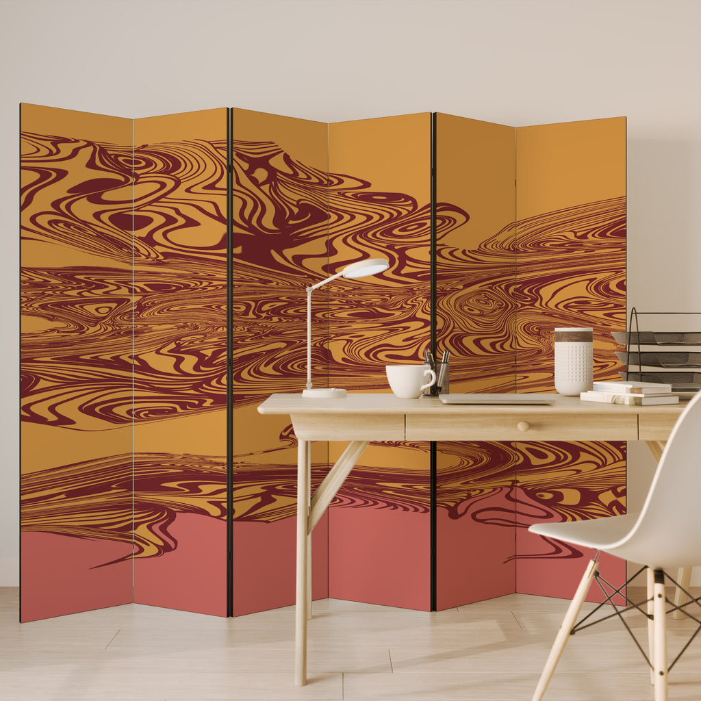 FLOATING THOUGHTS Decorative 6-Panel Room Divider