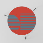 RISING GEOMETRY STARS Mesa de Centro Ø60