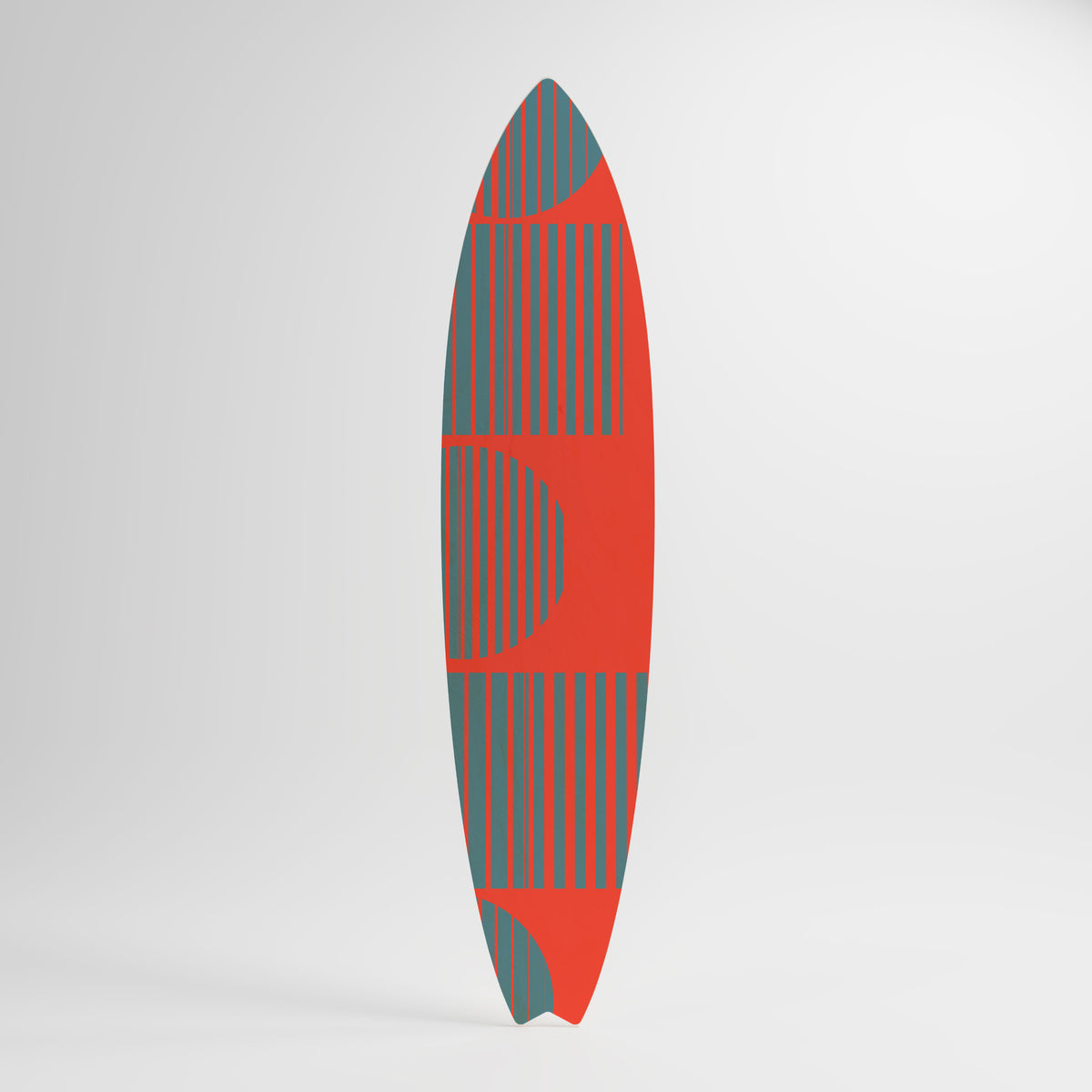 RISING GEOMETRY STARS Panel decorativo de tabla de surf