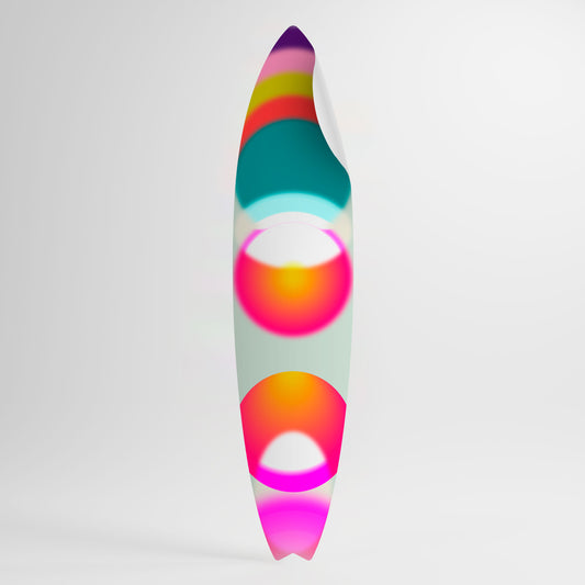 SYMPHONY OF COLORS Vinilo decorativo de tabla de surf