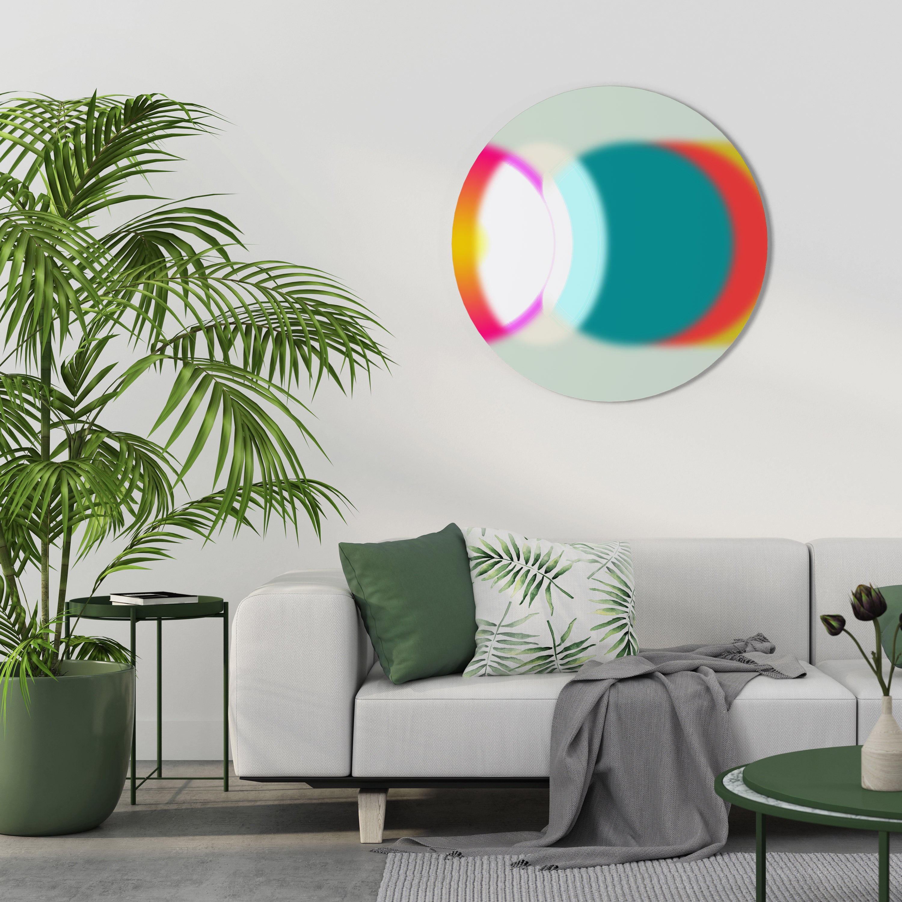 GATEWAY TO MAGIC Round Wall Art