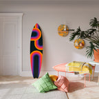 BLINDED BY THE LIGHTS Panel decorativo de tabla de surf