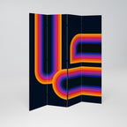 BLINDED BY THE LIGHTS Biombo Decorativo de 4 Paneles