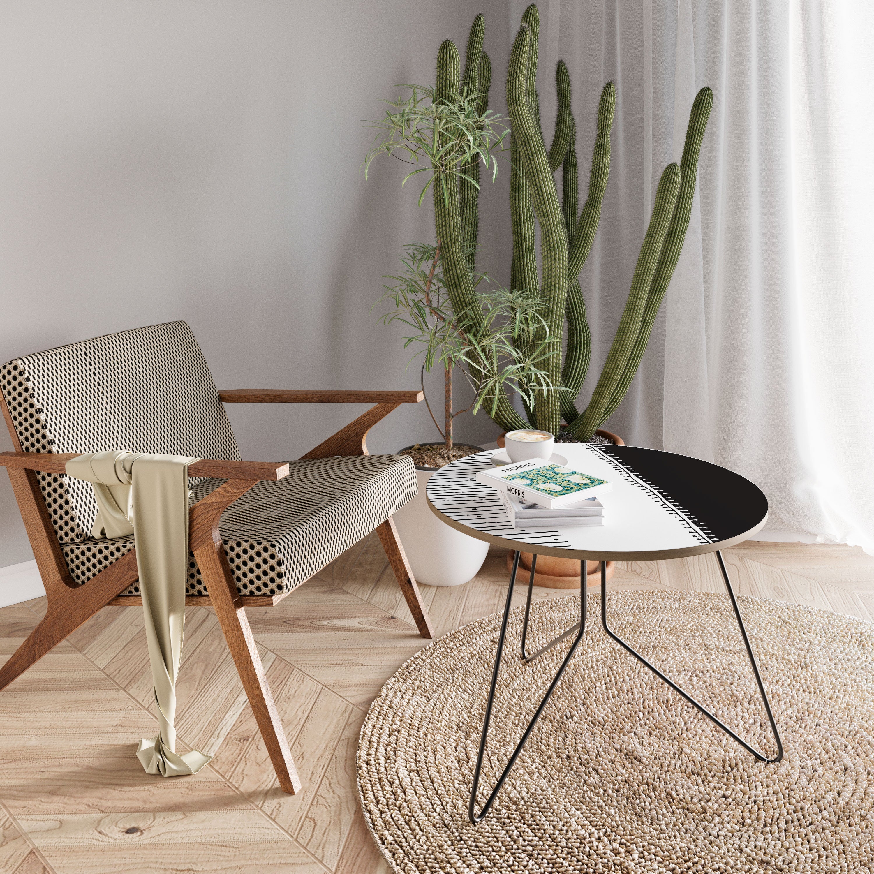 Mesa de centro MUSE MONOCROMÁTICA 69