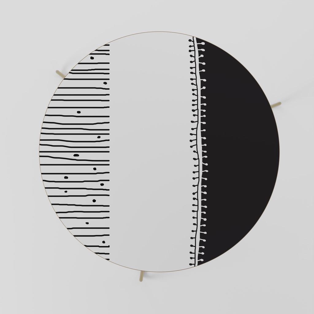 Mesa de centro MUSE MONOCROMÁTICA 69