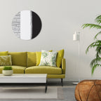 MONOCHROME MUSE Decoración de Pared Redonda