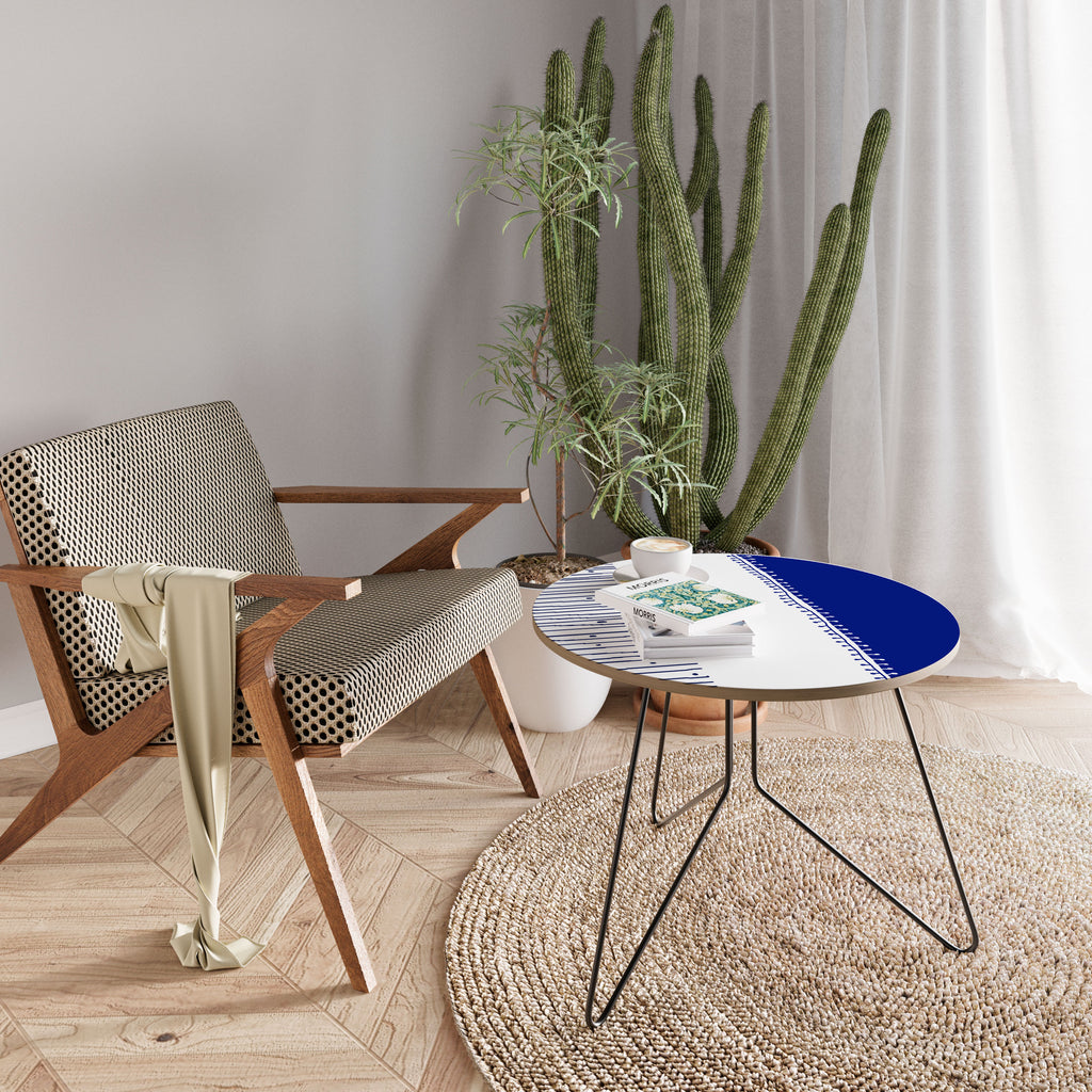 Mesa de centro 69 con diseño BLUE HARMONY