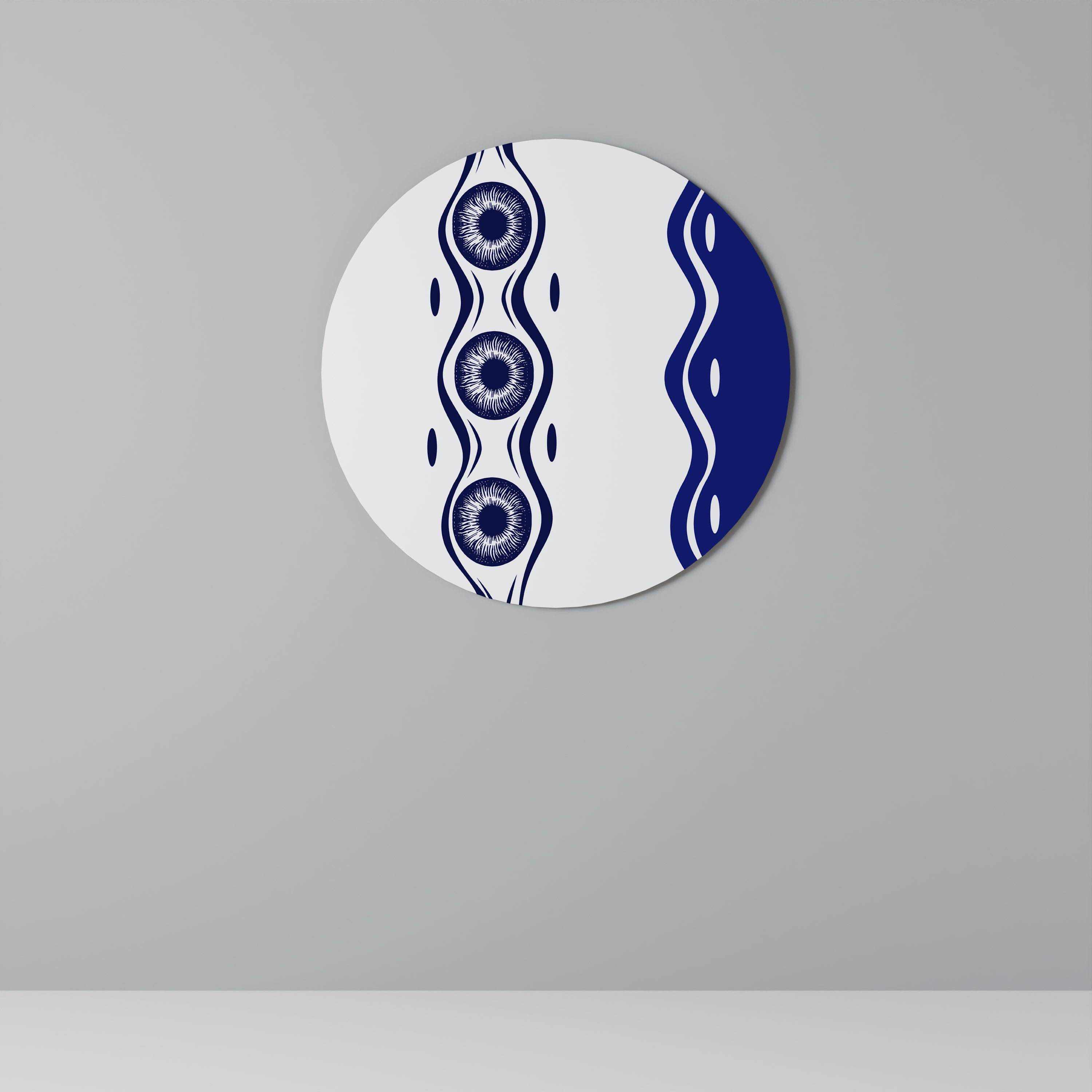 DANCE OF DESIGN Round Wall Art