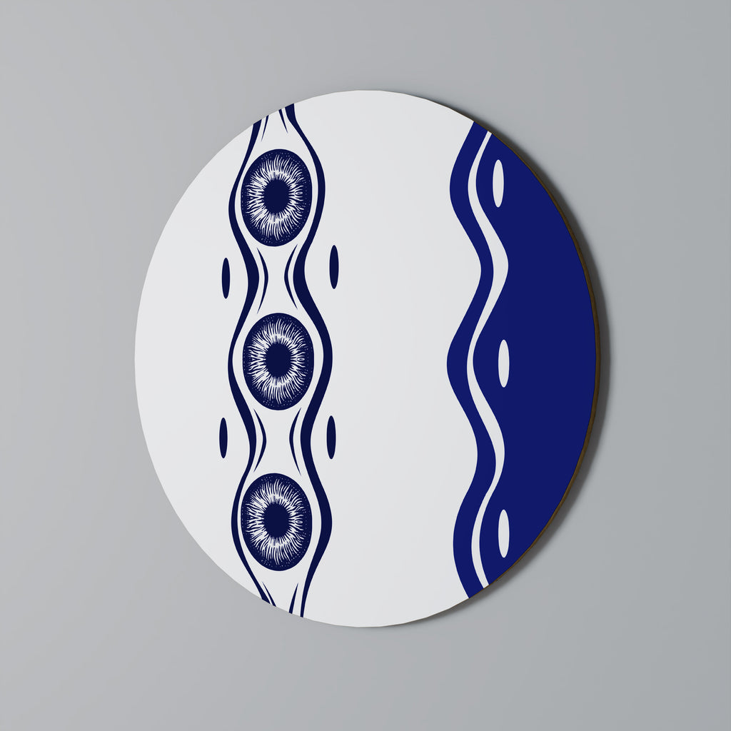 DANCE OF DESIGN Round Wall Art