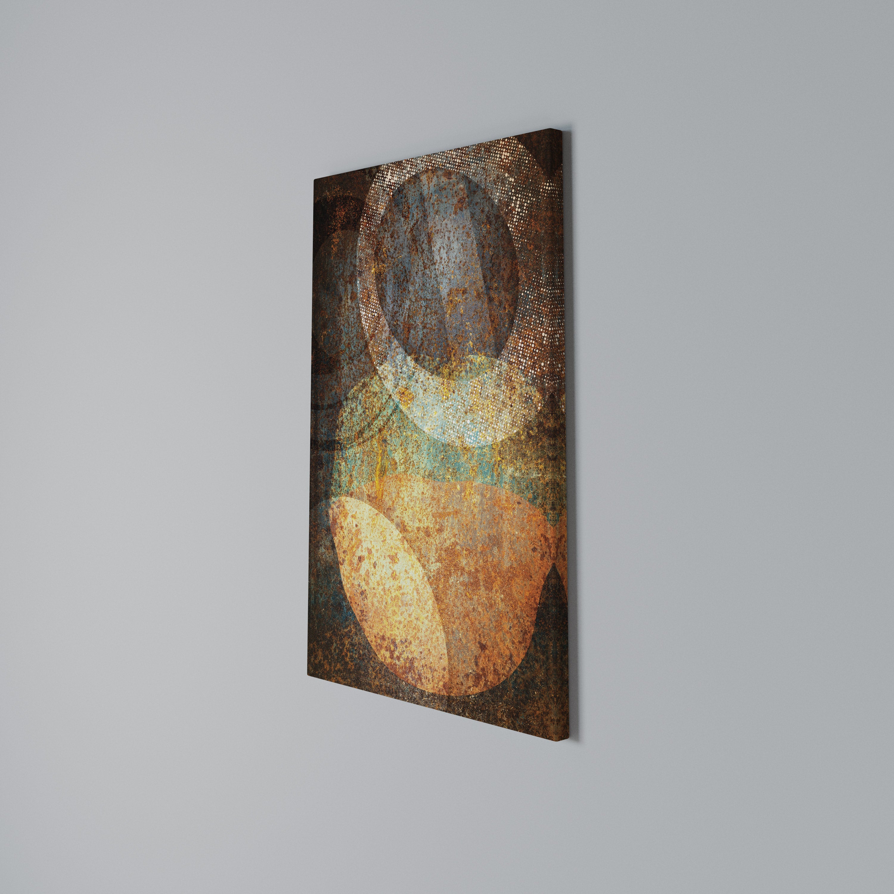 ANTIQUE AURA Cuadro en lienzo vertical