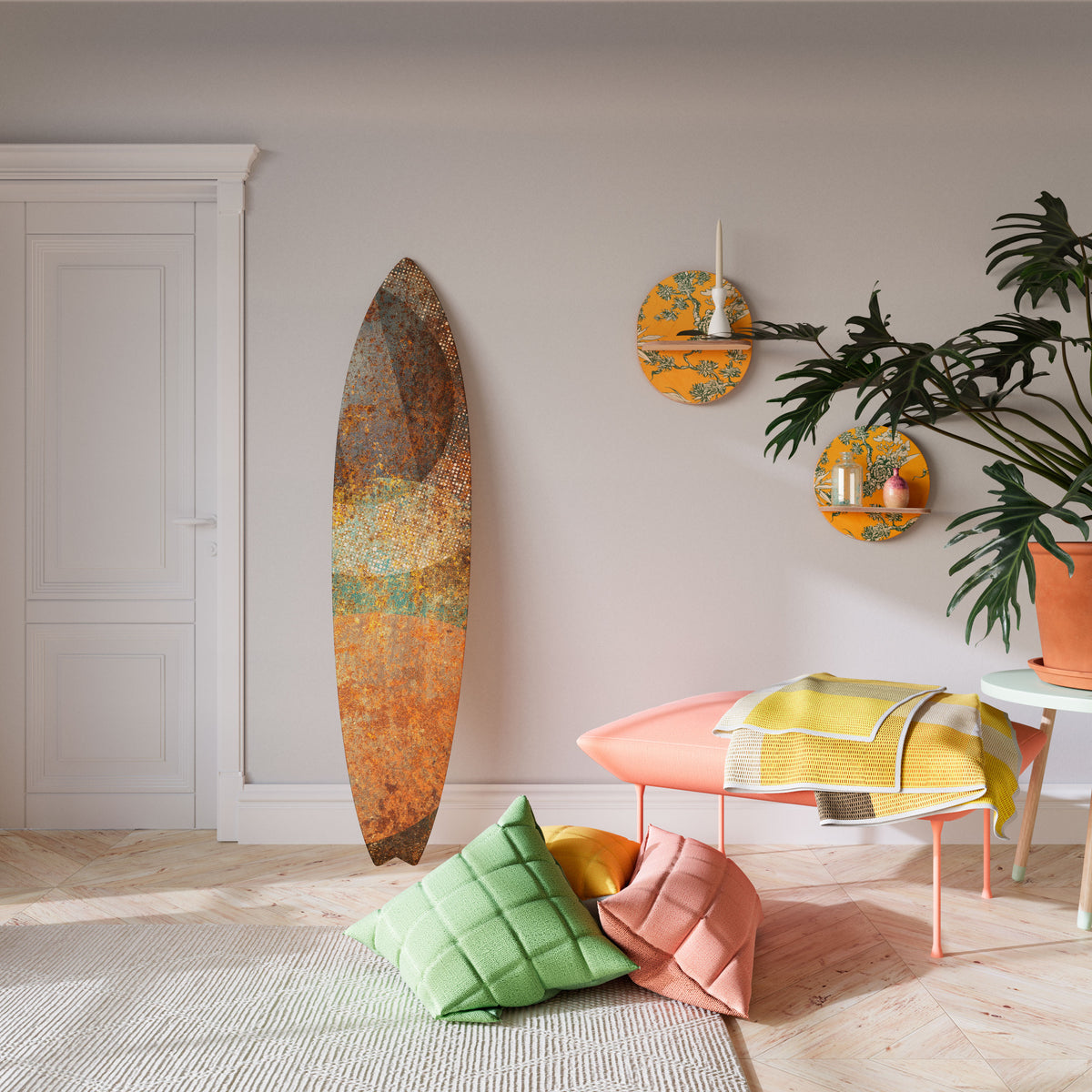 ANTIQUE AURA Surfboard Decorative Panel