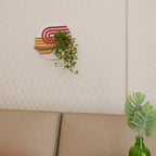 CIRCLELINE DECOR Estante Redondo Decorativo en Efecto Roble