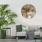 CALMING STREAMS Round Wall Art