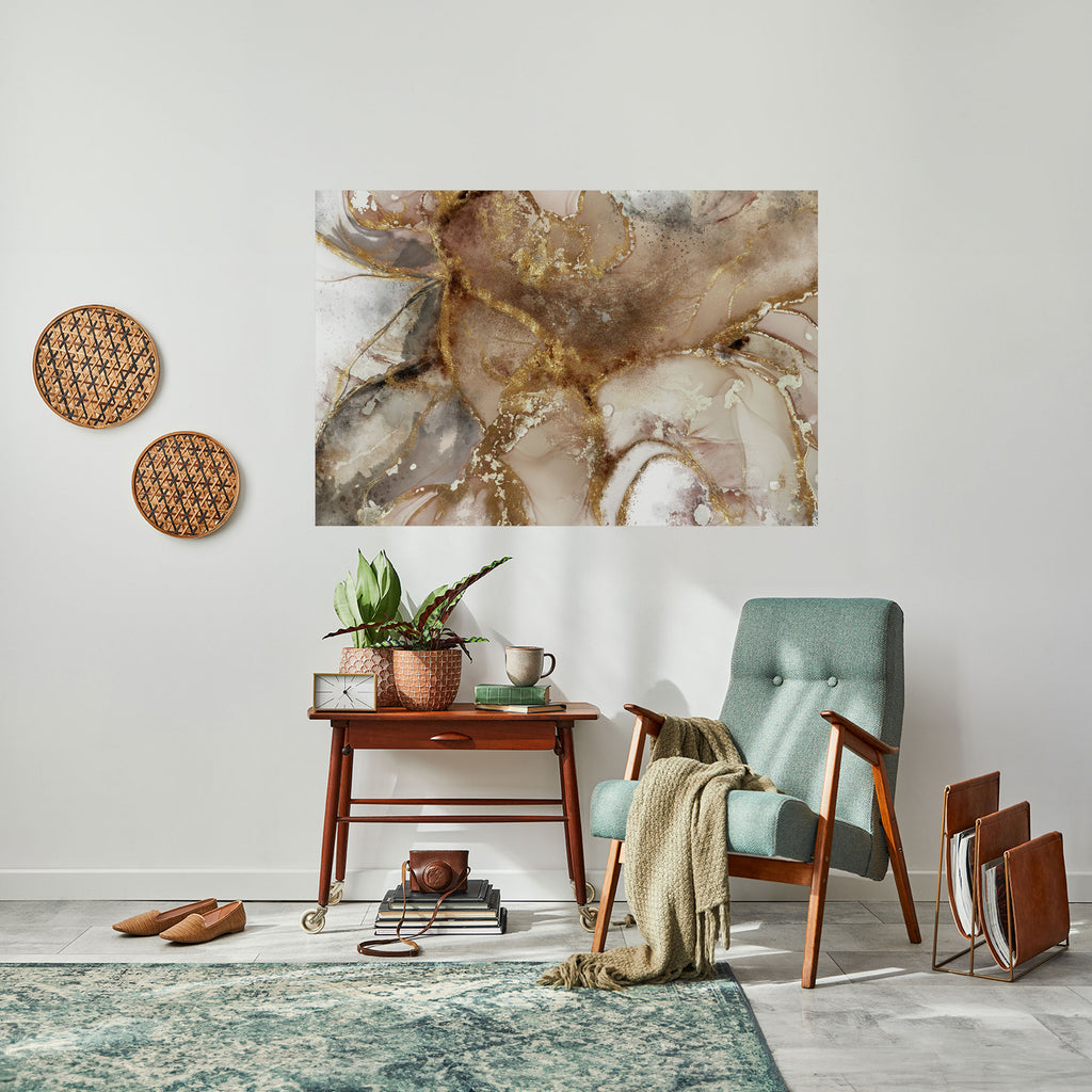 Póster horizontal autoadhesivo "Arroyos Calmantes"