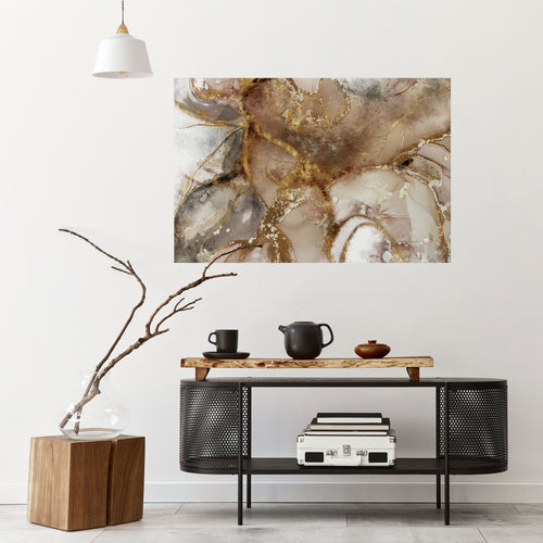 CALMING STREAMS Peel and Stick Horizontal Poster