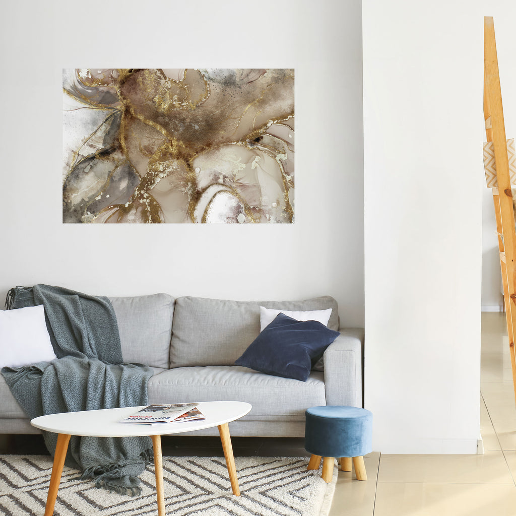 Póster horizontal autoadhesivo "Arroyos Calmantes"