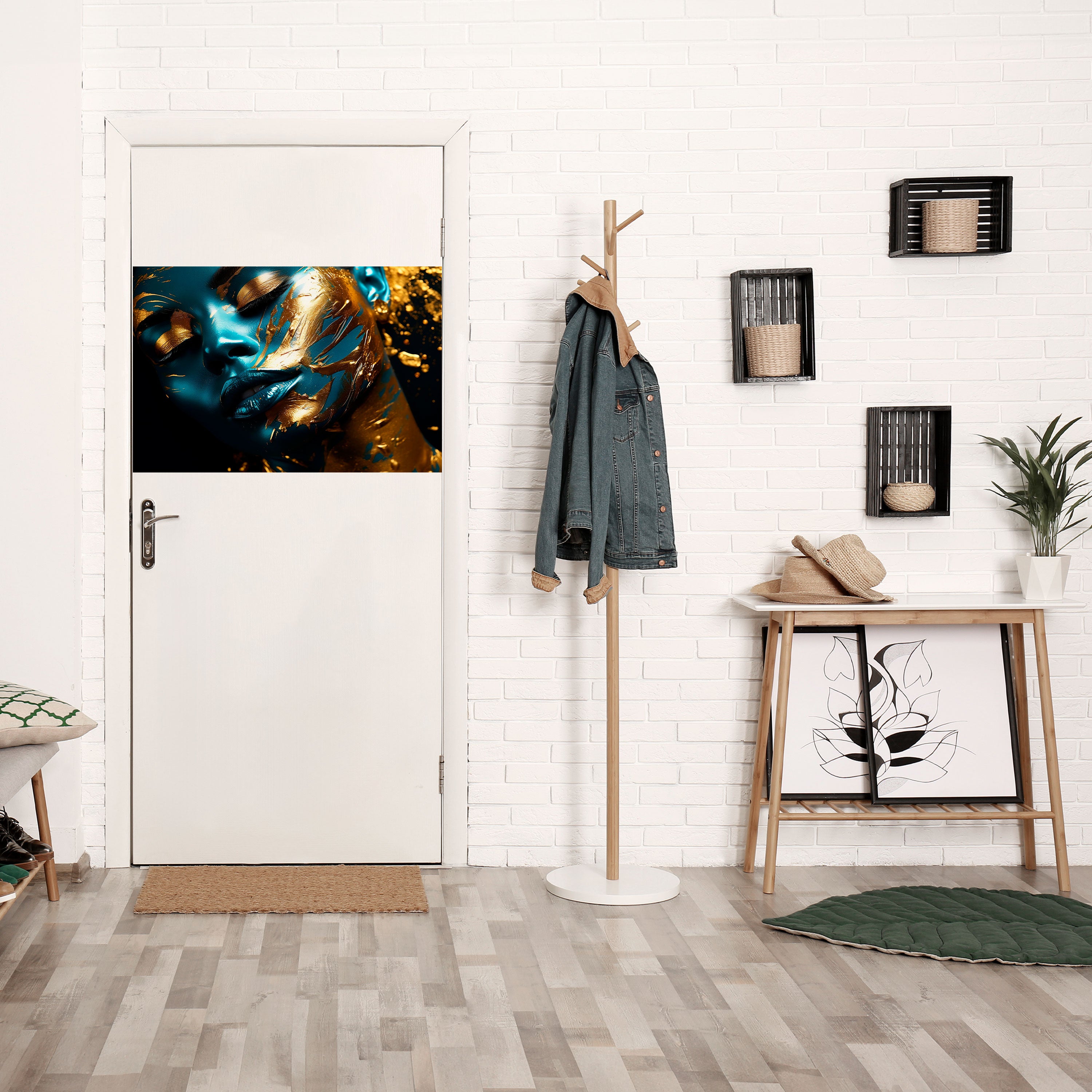 Póster horizontal autoadhesivo GOLDEN SERENITY