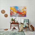 COLORFUL REVERIE Póster Horizontal Adhesivo