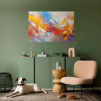 COLORFUL REVERIE Póster Horizontal Adhesivo