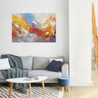 COLORFUL REVERIE Póster Horizontal Adhesivo