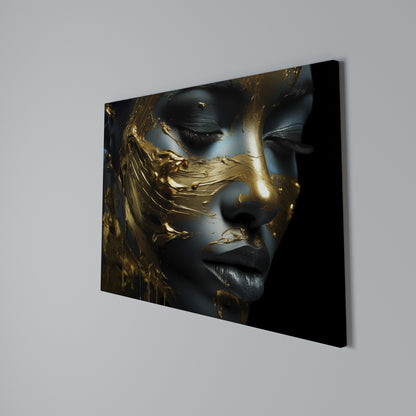 LUSTROUS BEAUTY Cuadro en lienzo horizontal