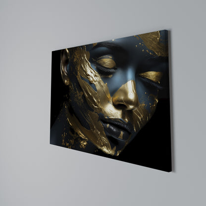 GILDED GRACE Cuadro en lienzo horizontal