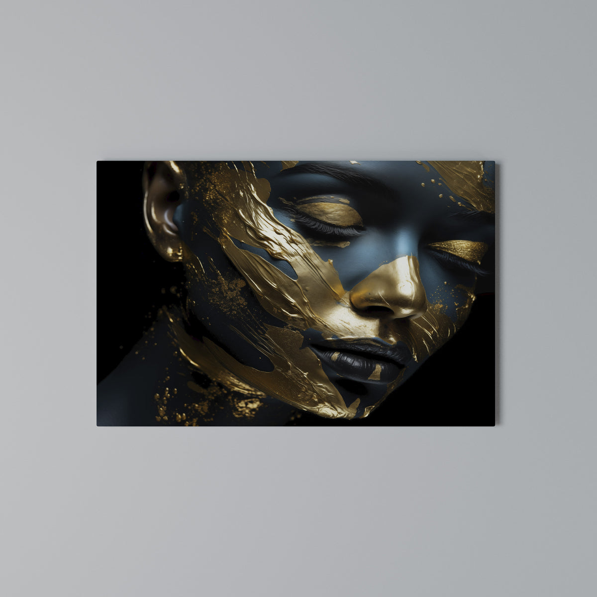 GILDED GRACE Cuadro en lienzo horizontal