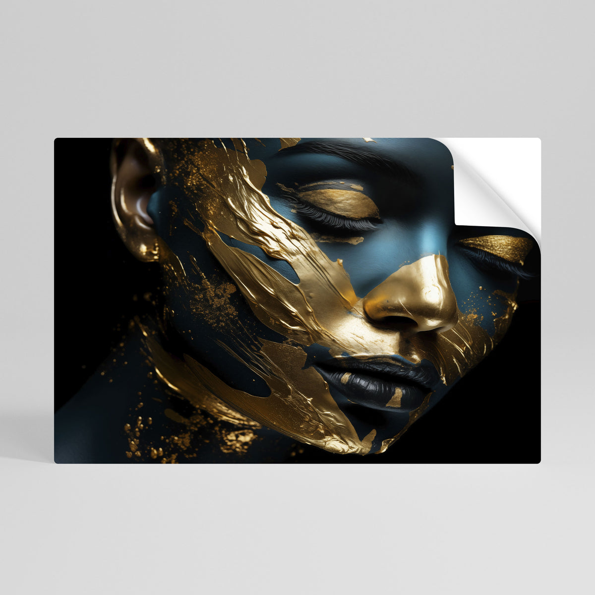 GILDED GRACE Póster adhesivo horizontal