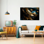 GILDED GRACE Póster Horizontal Adhesivo