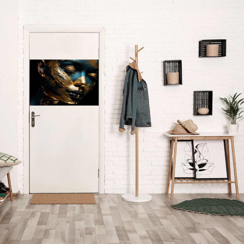 GRACIA DORADA Póster horizontal autoadhesivo