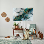 SERENE DRIFT Póster Horizontal Adhesivo