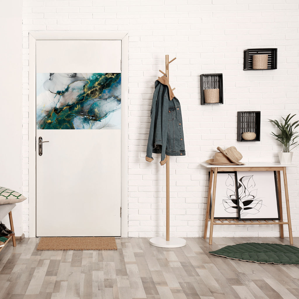 SERENE DRIFT Póster horizontal autoadhesivo