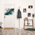 SERENE DRIFT Póster Horizontal Adhesivo