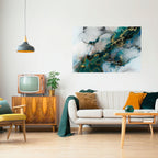 SERENE DRIFT Póster Horizontal Adhesivo