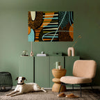 CLEAR CREATION Póster Horizontal Adhesivo