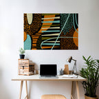 CLEAR CREATION Póster Horizontal Adhesivo