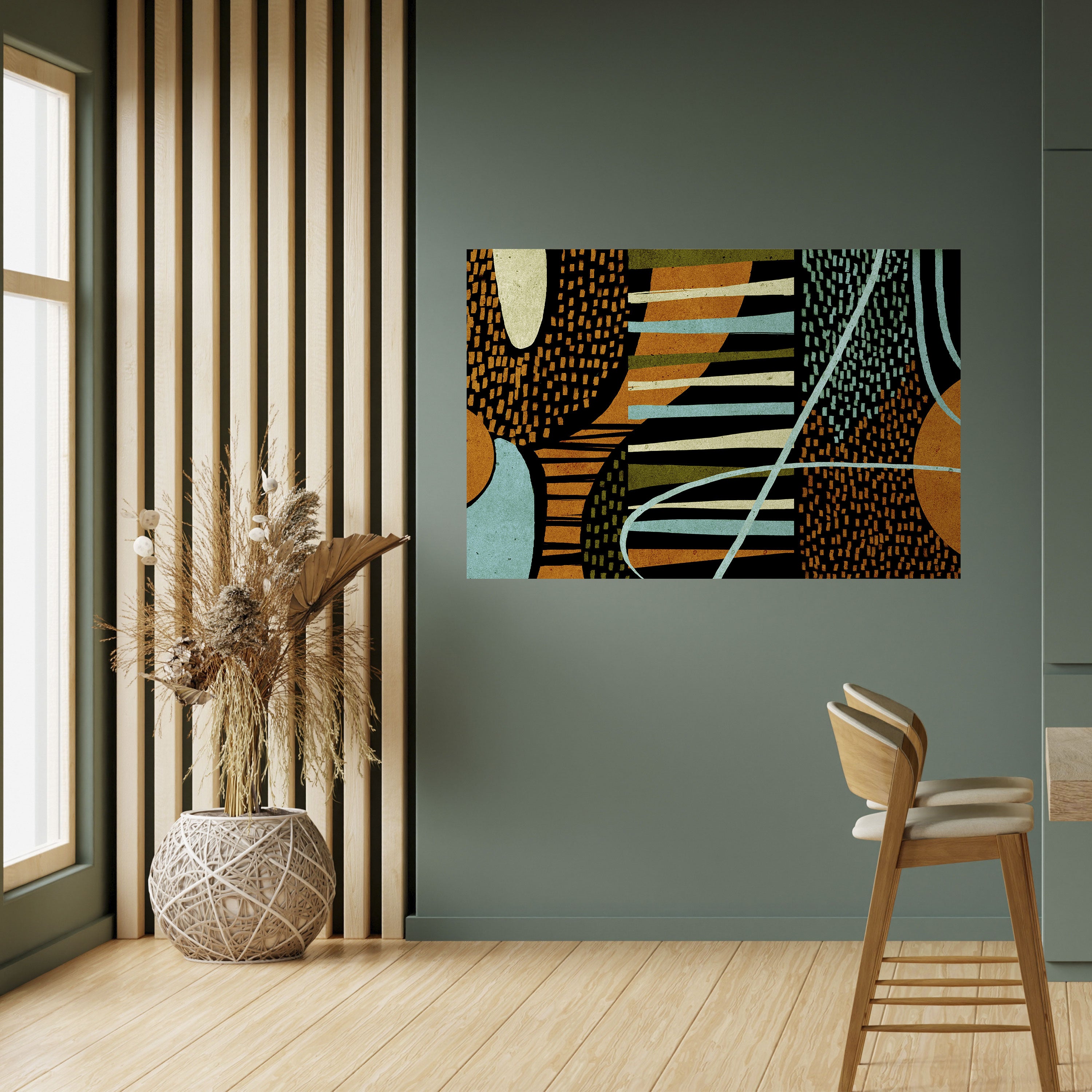 Póster horizontal autoadhesivo CLEAR CREATION