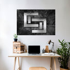 STEEL CAPTURE Póster Horizontal Adhesivo